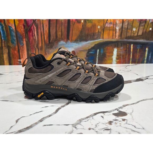 Merrell Moab 3 Low Walnut Size 9.5 Men\'s Hiking Boots Adventure Trail J035893 main image 7